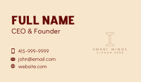 Pillar Law School Academy Business Card