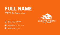Food Stall Business Card example 1