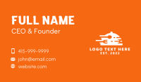 Fast Food Business Card example 4