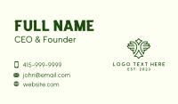 Military School Business Card example 1