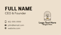 Pour Over Coffee Maker  Business Card