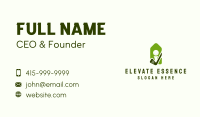 Green Golf Badge  Business Card