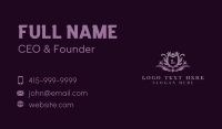 Elegant Gala Event Business Card