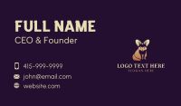 Wild Fox Animal Business Card