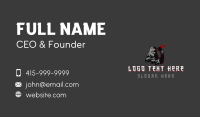 Dark Ninja Blade Business Card