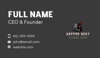 Dark Ninja Blade Business Card Image Preview