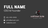 Dark Ninja Blade Business Card Image Preview