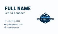 Mountain Lake Forest Business Card Design