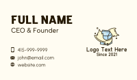 Cow Milk Business Card example 1