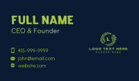 Botany Business Card example 2