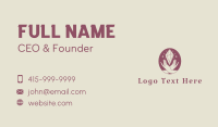 Ruby Business Card example 2