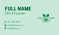 Shovel Leaf Garden Business Card Design