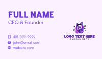 Fun Gamer Headset Business Card