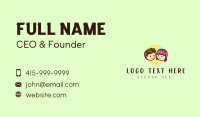 Children Toddler Kindergarten Business Card