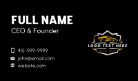 Car Auto Detailing Business Card