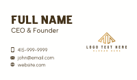 Pyramid Builder Realtor Business Card