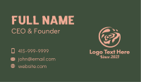 Beauty Rose Oil  Business Card