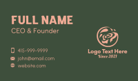 Beauty Rose Oil  Business Card