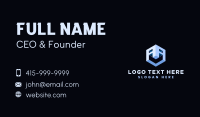 Geometric Cube Engineering Business Card