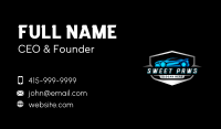 Race Car Automotive Business Card Image Preview