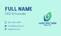 Nature Leaf Herbal Spa Business Card