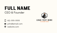 Skier Business Card example 1