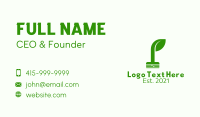Seedling Business Card example 4