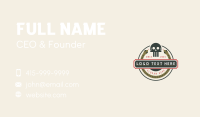 Skull Snake Poison Business Card Design