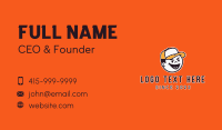 Baseball Cap Kid Character Business Card