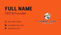 Baseball Cap Kid Character Business Card