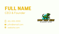 Monster Dinosaur Gaming Business Card