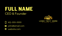 Towing Pickup Truck Business Card