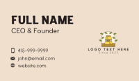 Organic Coffee Beans  Business Card Design