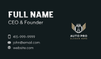Auto Piston Wing Business Card Image Preview