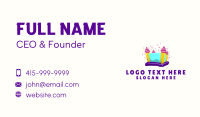 Inflatable Playground Castle  Business Card