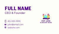 Inflatable Playground Castle  Business Card