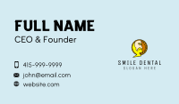 Zeus Side View  Character Business Card