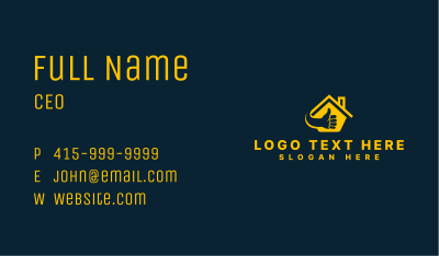 Realty House Approval Business Card