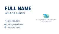 Jumping Blue Dolphin Business Card