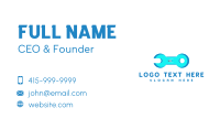 Swimming Pool Wrench Business Card