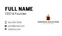 Grill BBQ Flame Business Card