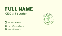 Shovel Tree Farmer Business Card