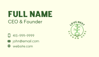 Shovel Tree Farmer Business Card Image Preview