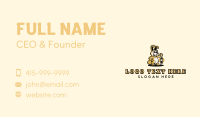 Lamp Bunny Camper Business Card