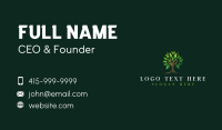 Tree Nature Leaf Business Card