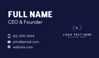 Ai Technology App Business Card Design