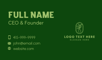 Tall Plant Badge Business Card