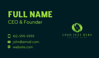 Eco Leaf Plant Business Card