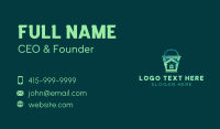 House Bucket Cleaning Business Card