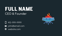  Fire Ice Ventilation Business Card